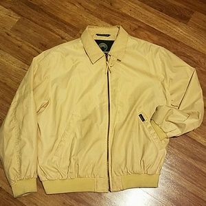 Weatherproof Yellow Micro Fiber Windbreaker Jacket